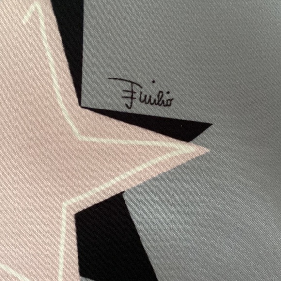 Emilio Pucci Abstract Star Print Skirt - Picture 8 of 8